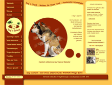 Tablet Screenshot of dogsisland.de